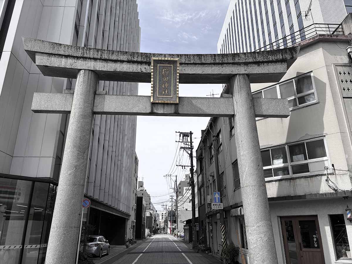 櫛田神社へ。